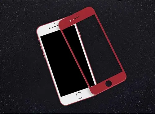 Red Nillkin для iPhone 8/8 Plus Закаленное стекло Защитная пленка для экрана 3D полностью покрывает Взрывозащищенный протектор экрана для iPhone 8 Стекло - Цвет: Red