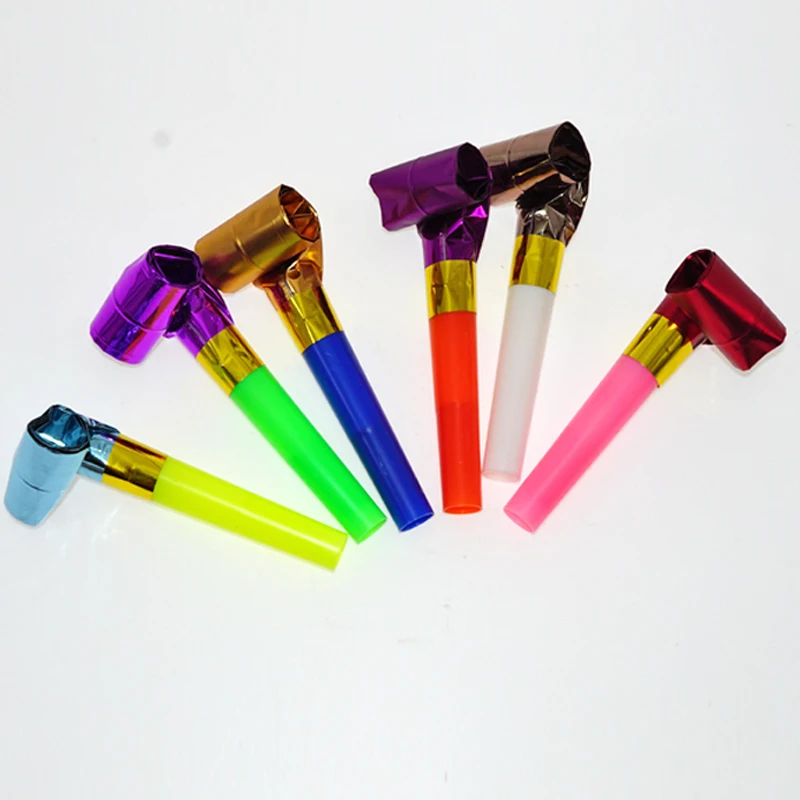 150 шт./компл. забавные яркие свистки для детской вечеринки дующий дракон детский