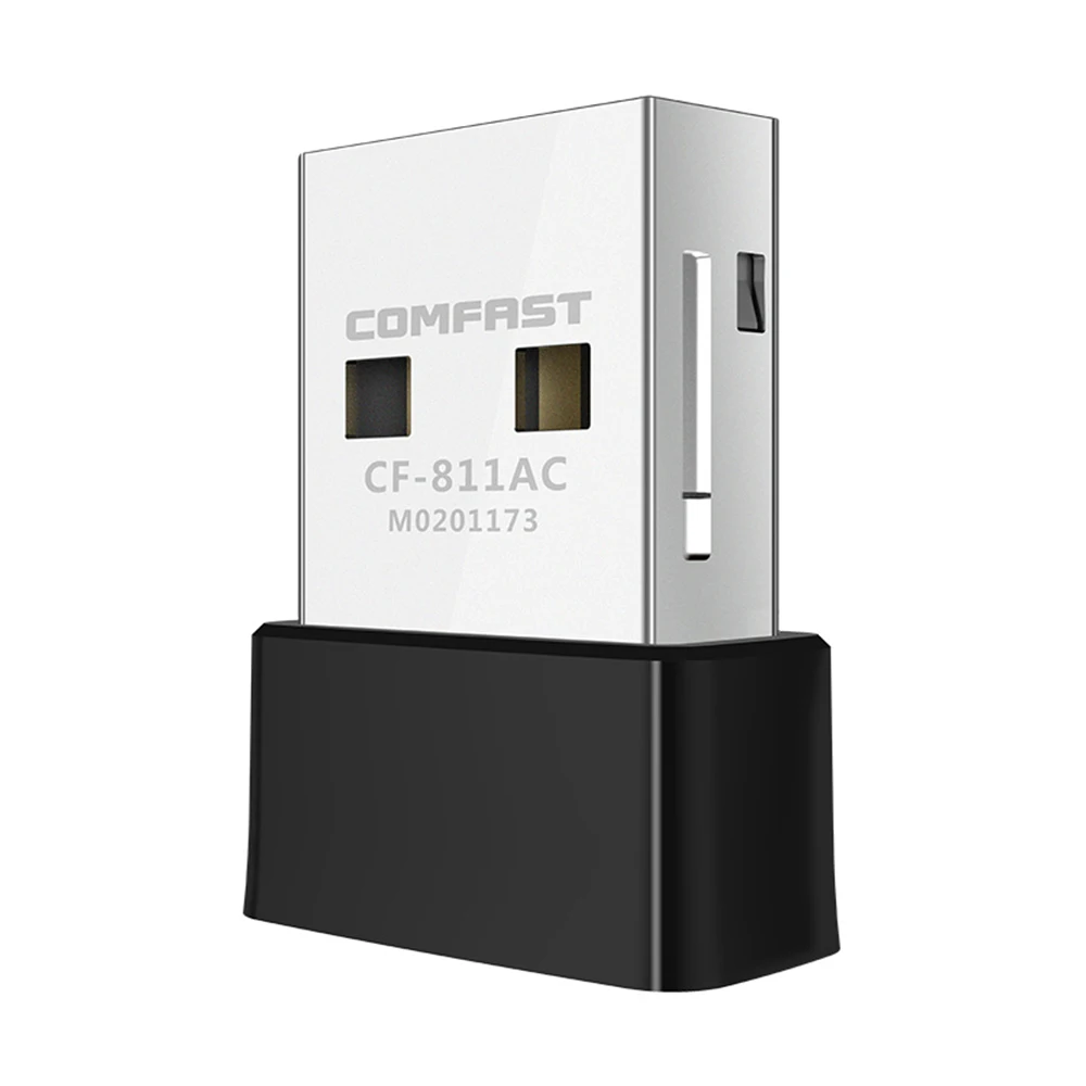 Беспроводной Mini-USB Wi-Fi адаптер для ресивера 650 Мбит/с 2,4+ Wi-Fi 5 ГГц USB Wi-Fi 802.11n/g/b/ac сетевая карта для настольных ПК Wi-Fi