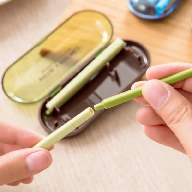 3 шт./компл. столовые приборы столовая посуда конфетный цвет складной обеденный