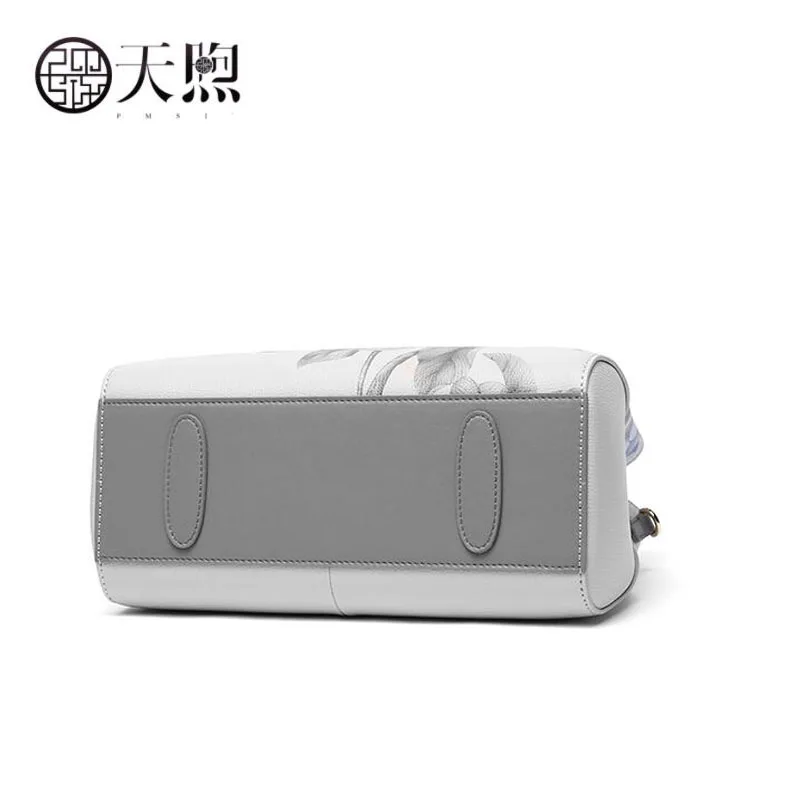 Pmsix Высококачественная модная Роскошная брендовая сумка из воловьей кожи