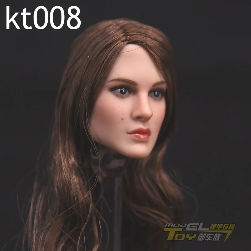 KIMI игрушки KT004 европейские и американские женщины 1/6 голова Лепка красота