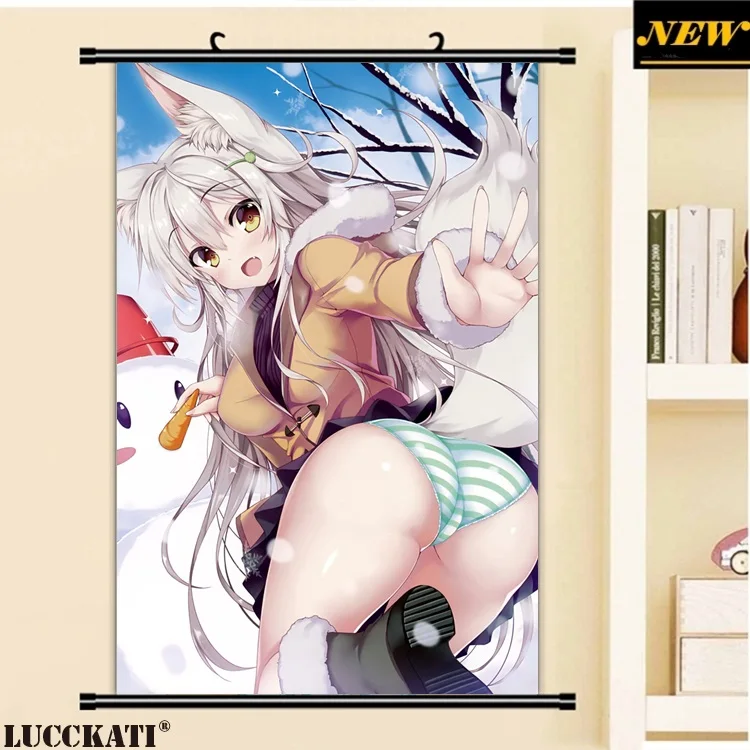 40X60 см melonbooks дыня-Чан cameltoe Сексуальная лоли задница Бикини высокие мультфильм аниме Настенная картина Фреска свиток холст живопись плакат - Цвет: O