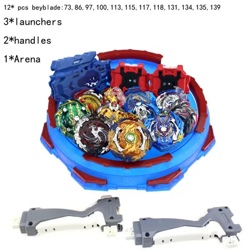 combination F Beyblade Burst набор инструментов коробка игрушки Арена Bey Blade B-139 B-140 пусковая установка Bayblade Bable слив Fafnir Феникс Blayblade - Цвет: combination F