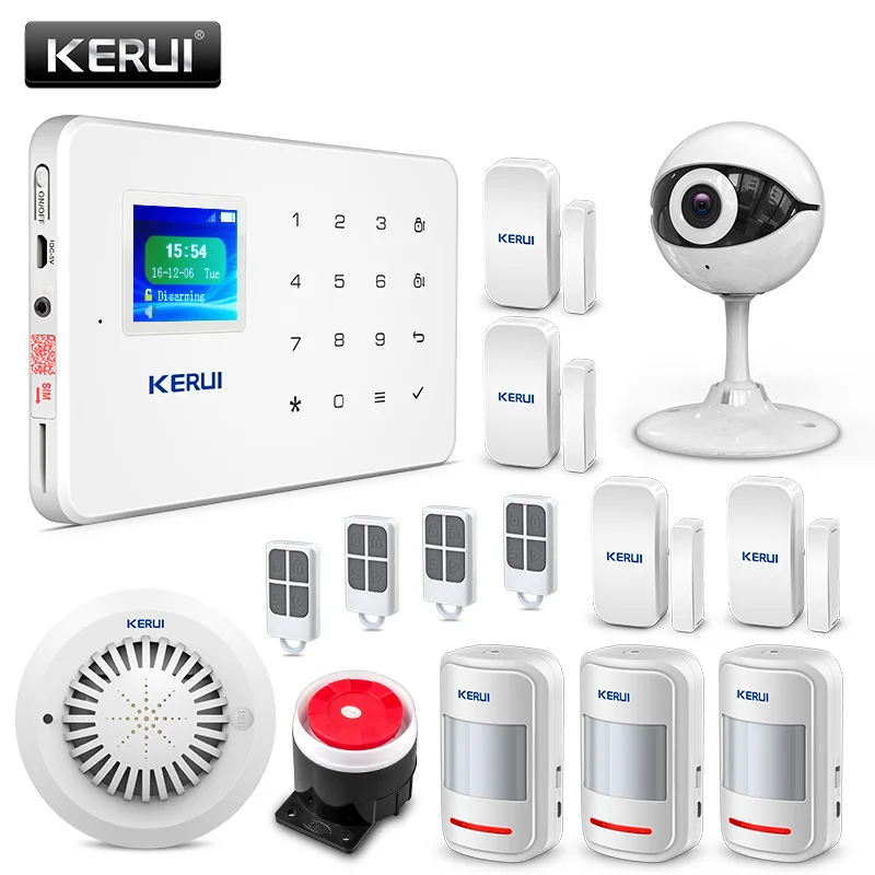 KERUI G18 беспроводной GSM охранная домашняя система охранной сигнализации Android IOS APP