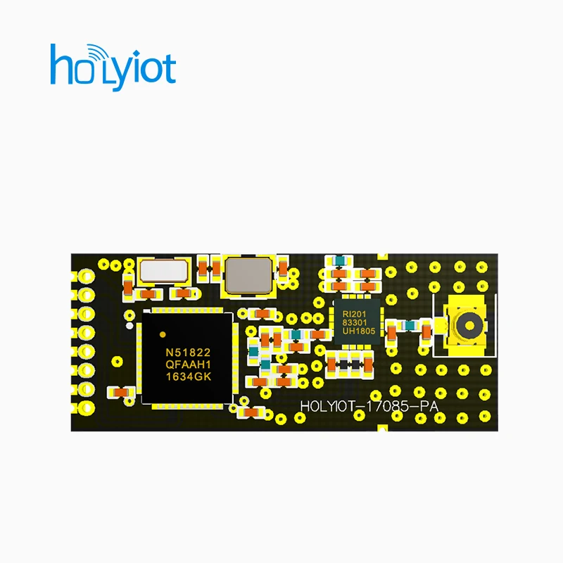 Широкоугольная Скандинавская печатная плата nRF51822 BLE для усиления мощности ibeacon и