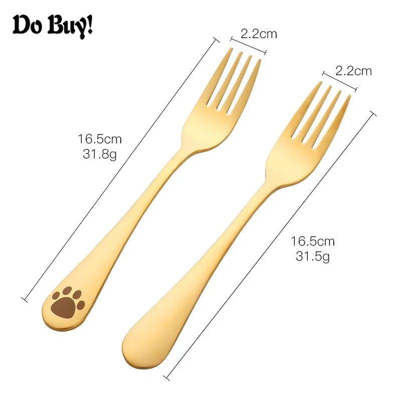 1 шт. детская вилка из нержавеющей стали|Вилки| |