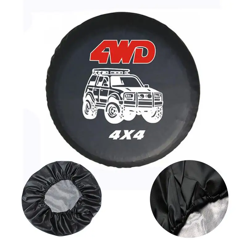 Автомобильный-stying 4WD 4X4 14-17 дюймов ПВХ запасное колесо покрышки чехол сумка чехол протектор для Jeep Hummer для Ford покрышки