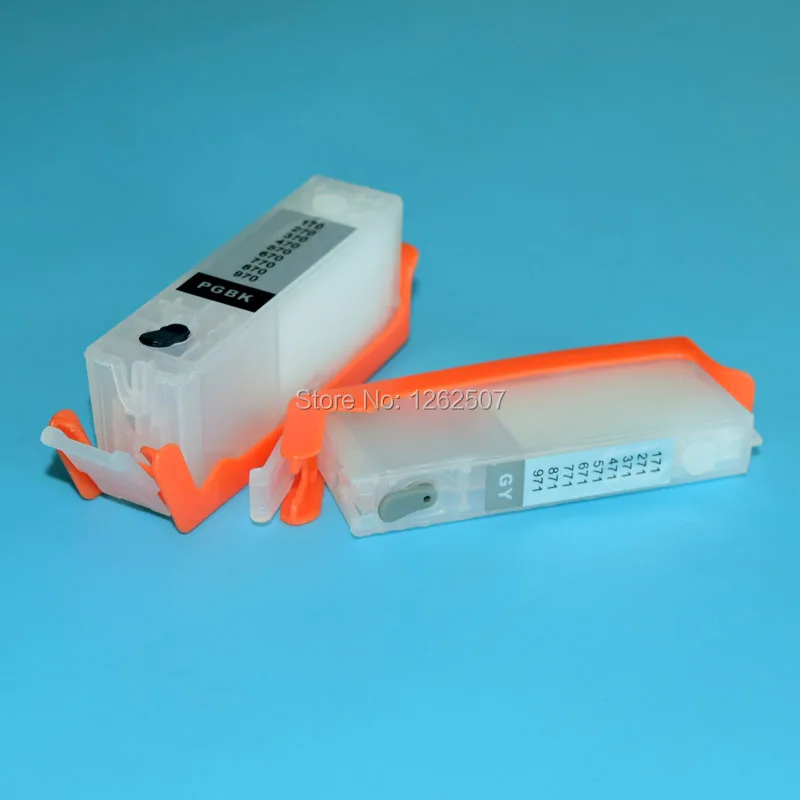 PGI-370 CLI-371 PGI 370 371 многоразового картридж с ARC чипы для Canon Pixma MG7730 MG6930 TS8030 TS9030 370/371
