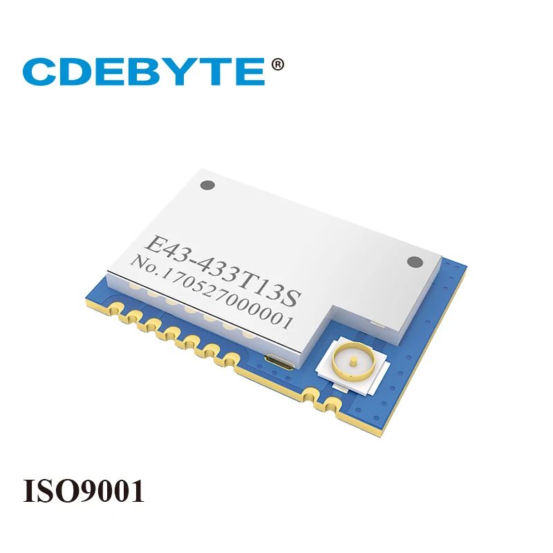 Беспроводной передатчик и приемник UART E43 433T13S МГц 20 МВт IPX Stamp 433 IoT uhf SMD|uart wireless|ipx