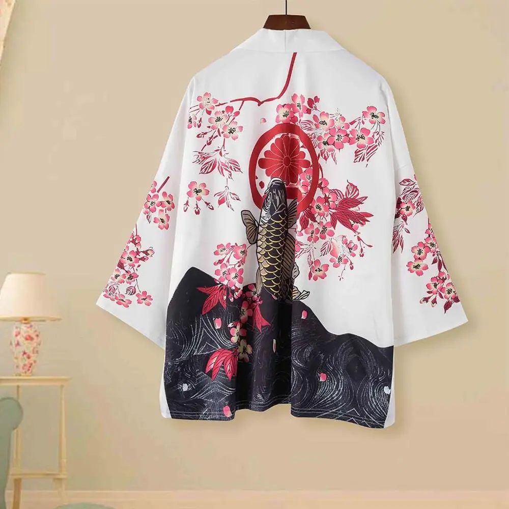 Японские кимоно кардиган для мужчин haori yukata мужской самурайский костюм одежда кимоно куртка мужское кимоно рубашка юката haori - Цвет: style E