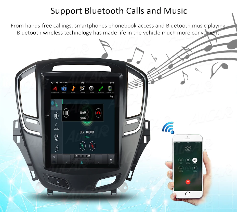 Android 7,1 10," Tesla стиль для Opel Insignia Buick Regal-Автомобильный gps Мультимедиа Bluetooth радио wifi 4G Вертикальная стерео