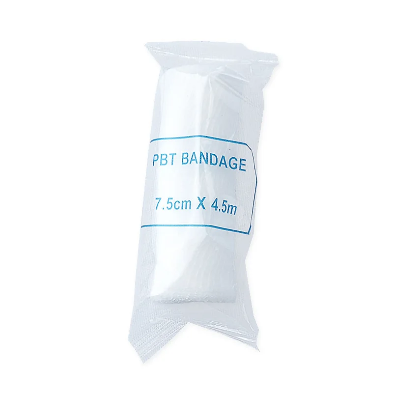 7.5cm x 4.5m 1 рулон 5 см* 4,5 м 7,5 см* 4,5 м эластичные бинты PBT повязка на рану для спорта на открытом воздухе Sprain лечение для первой помощи набор для маникюра - Цвет: 7.5cm x 4.5m