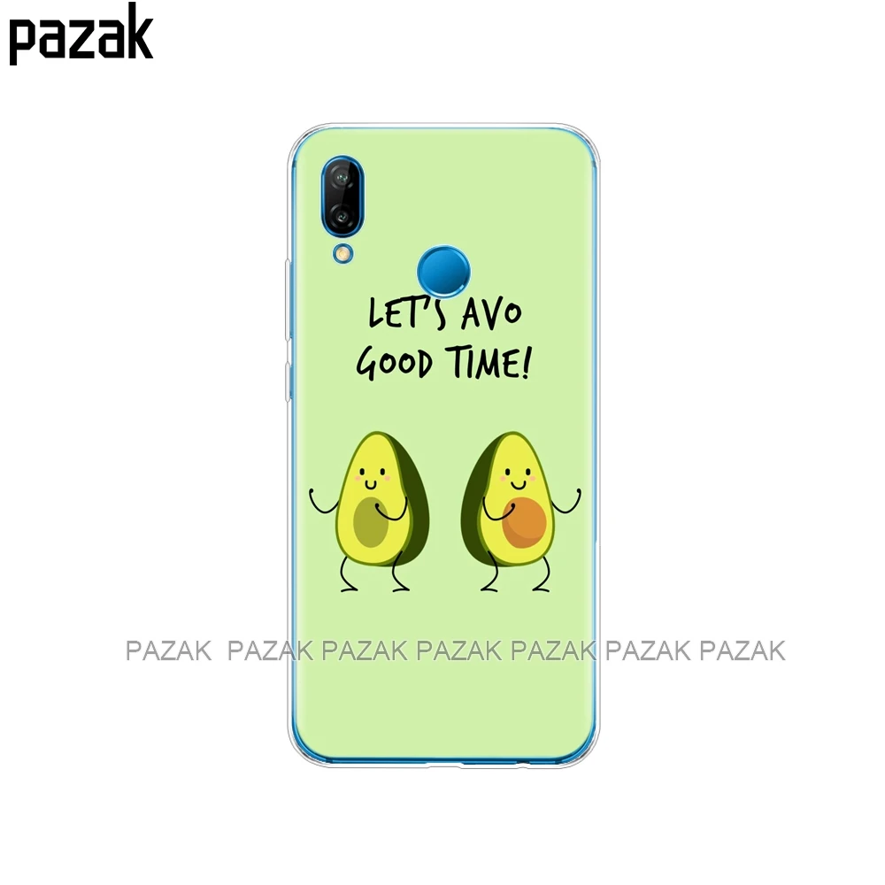Силиконовый чехол для huawei nova 3 3i 3e чехол для телефона мягкий tpu чехол для nova 3 nova 3i INE-LX2 INE-LX9 funda задняя крышка чехол бампер - Цвет: 61462