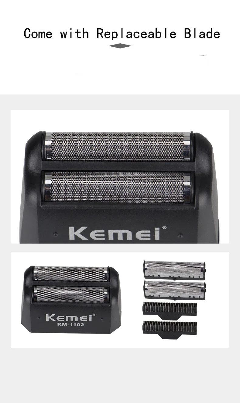 Kemei профессиональная машинка для стрижки волос электрическая Беспроводная Мужская машинка для стрижки бороды Парикмахерская Машинка для стрижки волос Инструменты для укладки волос