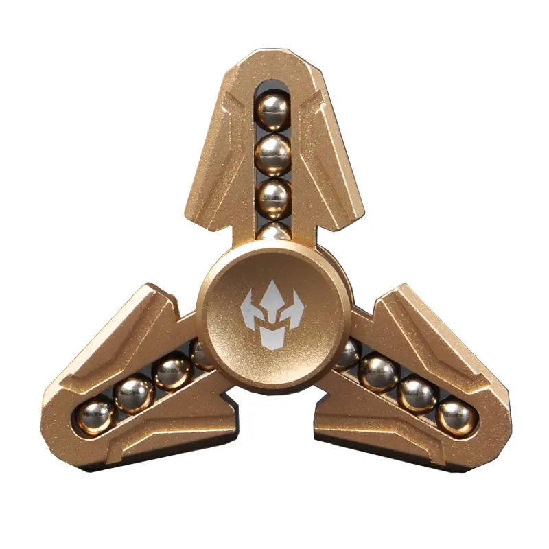 12 Steel Ball Aluminum Alloy Pirates Dream Space Fingertip Five Colors Optional Spinner Fidget EDC Adult Anti Stress Toy | Игрушки и