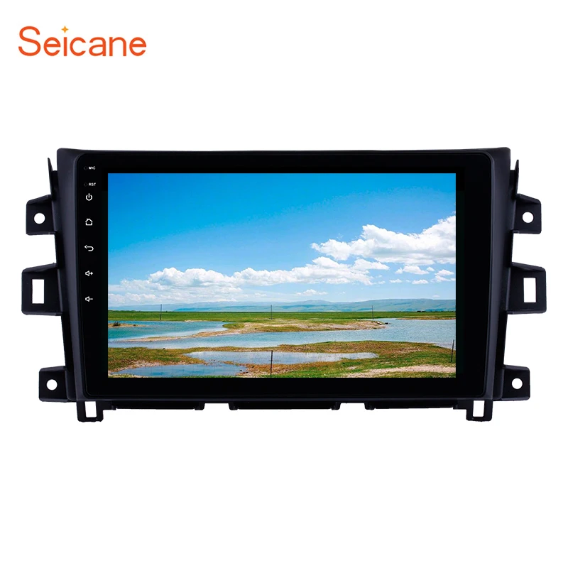 Автомобильный мультимедийный плеер Seicane радио 10 1 дюйма Android 8 для Nissan Navara 2011 2012 2013