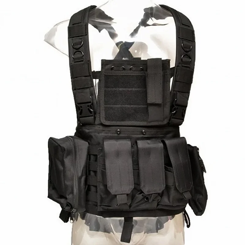 RRV Molle Tactical Vests Military Chest Rig Army Combat Armor Plate Carrier Shooting Hunting Gear Wargame Paintball Airsoft Vest