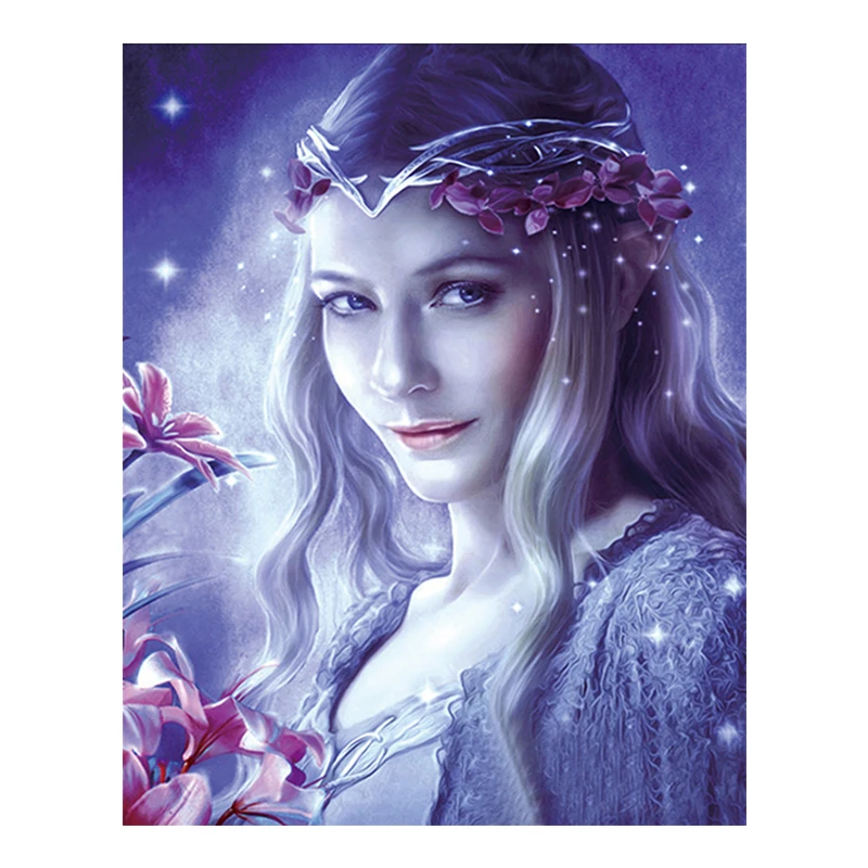 

Алмазная живопись «сделай сам» 5D fairiy Beauty, алмазная вышивка, вышивка крестиком, мозаика Стразы, домашний декор, ручная работа, подарок
