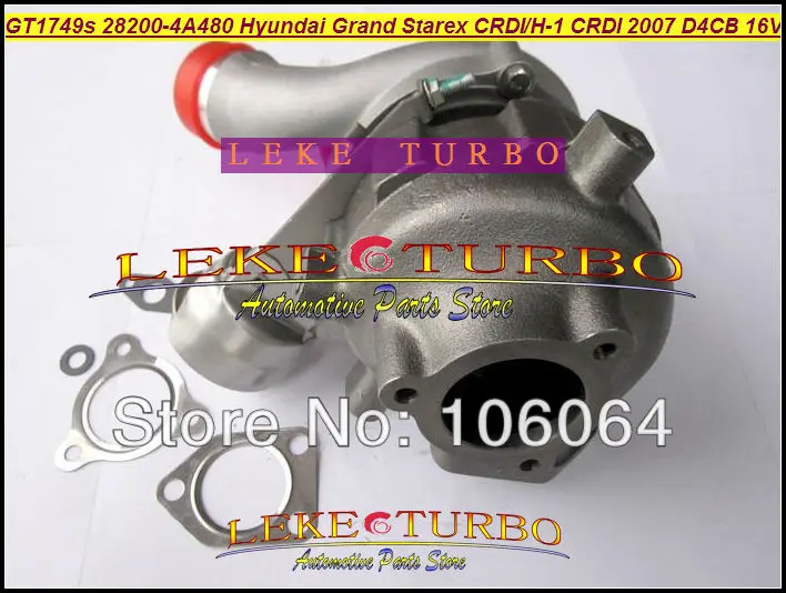 Turbo комплект для ремонта и восстановления BV43 28200-4A480 53039880145 53039880127 53039700145 Hyundai Grand