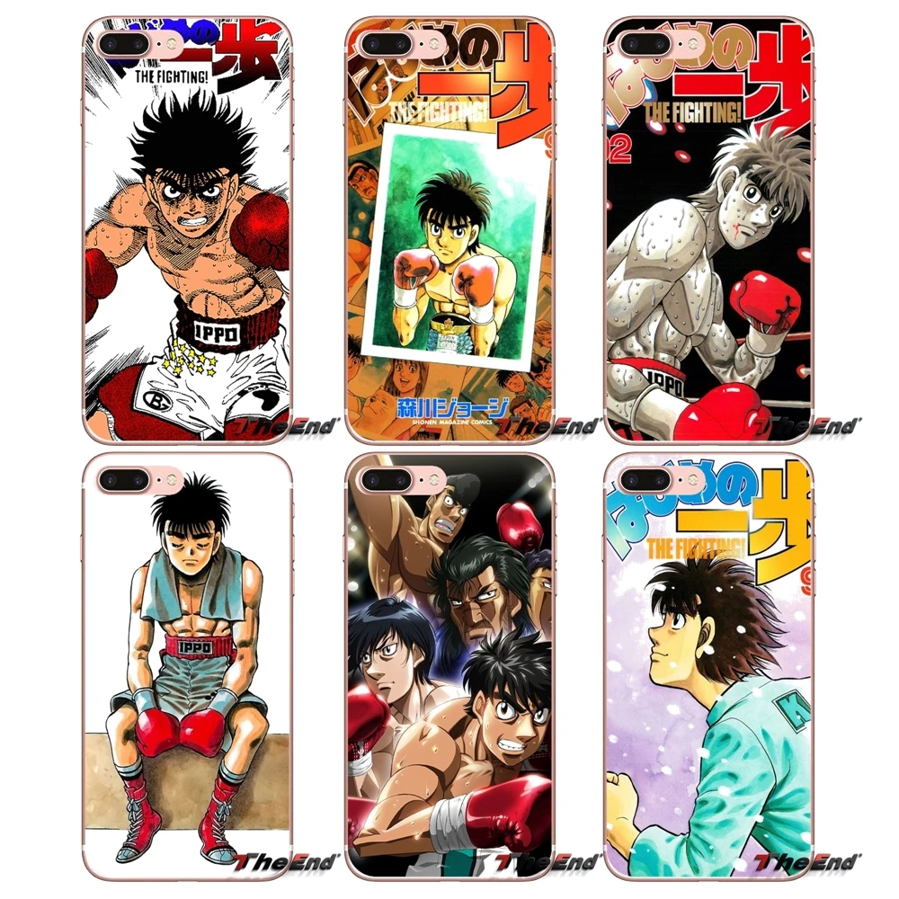 Для samsung Galaxy S2 S3 S4 S5 мини S6 S7 край S8 S9 плюс Примечание 2 3 4 5 8 coque Fundas Hajime нет Ippo Мягкий