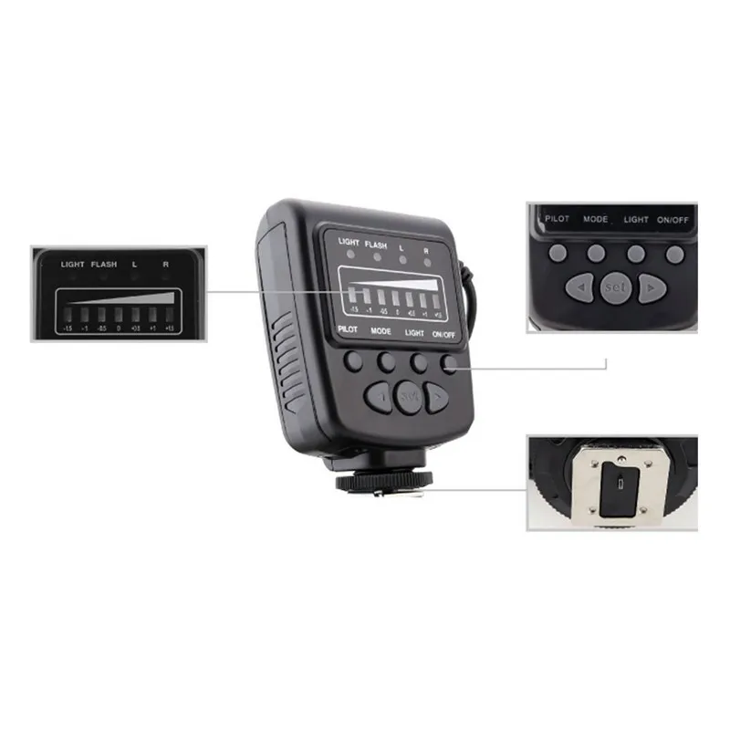 Mcoplus MP MRF32 макро Кольцевая вспышка для Canon EOS 6D 7D 60D 70D 450D 500D 550D 600D 700D T5i T4i T3i камера как