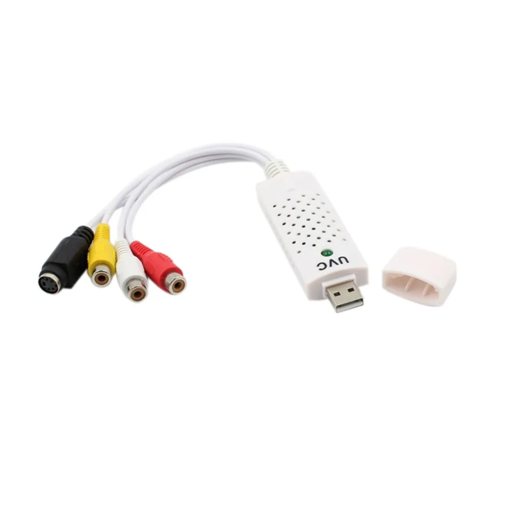 Горячая Новинка продвижение высокое качество USB2.0 видео ТВ тюнер DVD плата для захвата звука конвертер адаптер для Win7/8