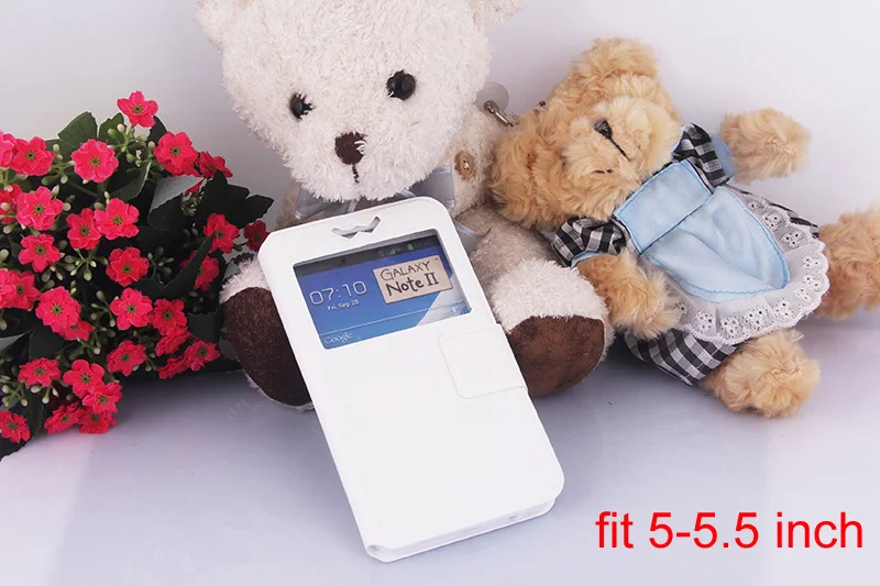 Универсальный чехол A4 из искусственной кожи для Alcatel PIXI 4 4034D One Touch Pixi First 4024D POP D3 4035X PIXI 3 4013X 4013D - Цвет: white A2