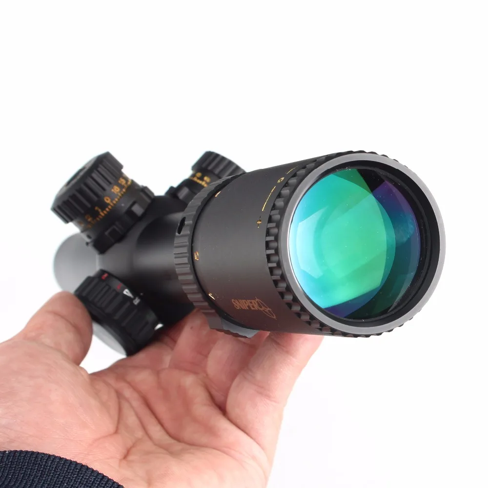 SNIPER NT 1-6X24 L охотничий прицел первое фокусное плоское стекло Mil Dot Сетка