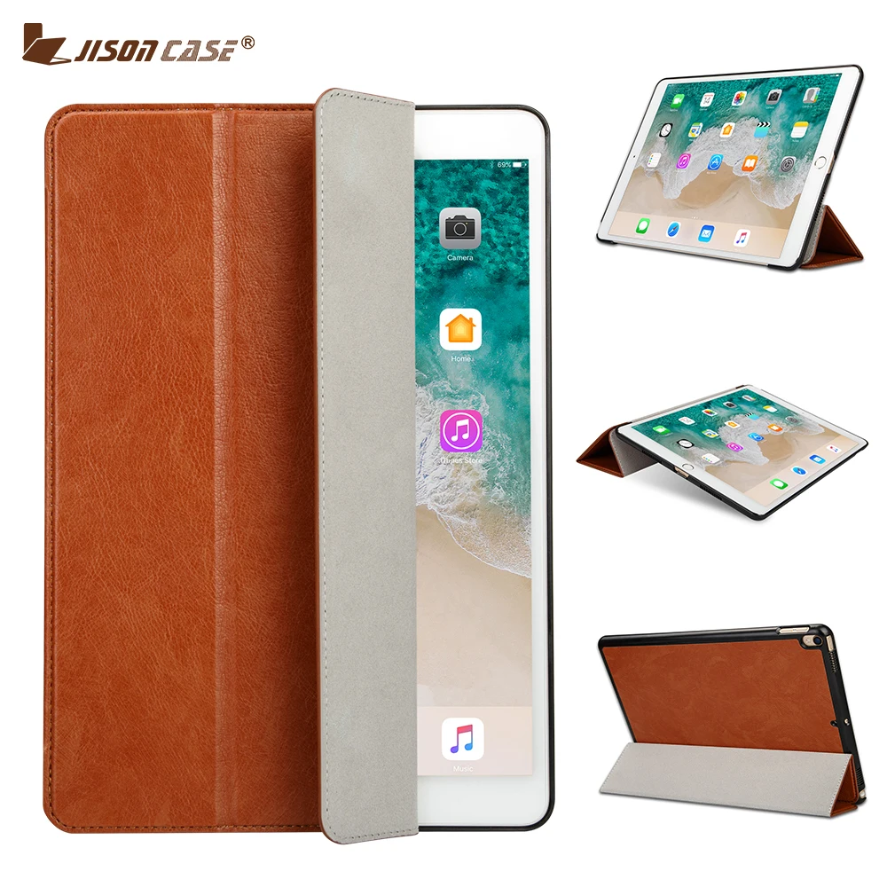 Jisoncase умный чехол из искусственной кожи флип-чехол для iPad Pro 10,5 Складная подставка Роскошный чехол-книжка s для iPad Pro 10,5 тонкий дизайн