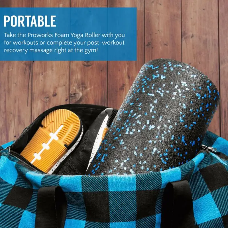 Фитнес-блок для йоги EVA Поролоновый вал стойка фитнес-ролик Коррекция фигуры