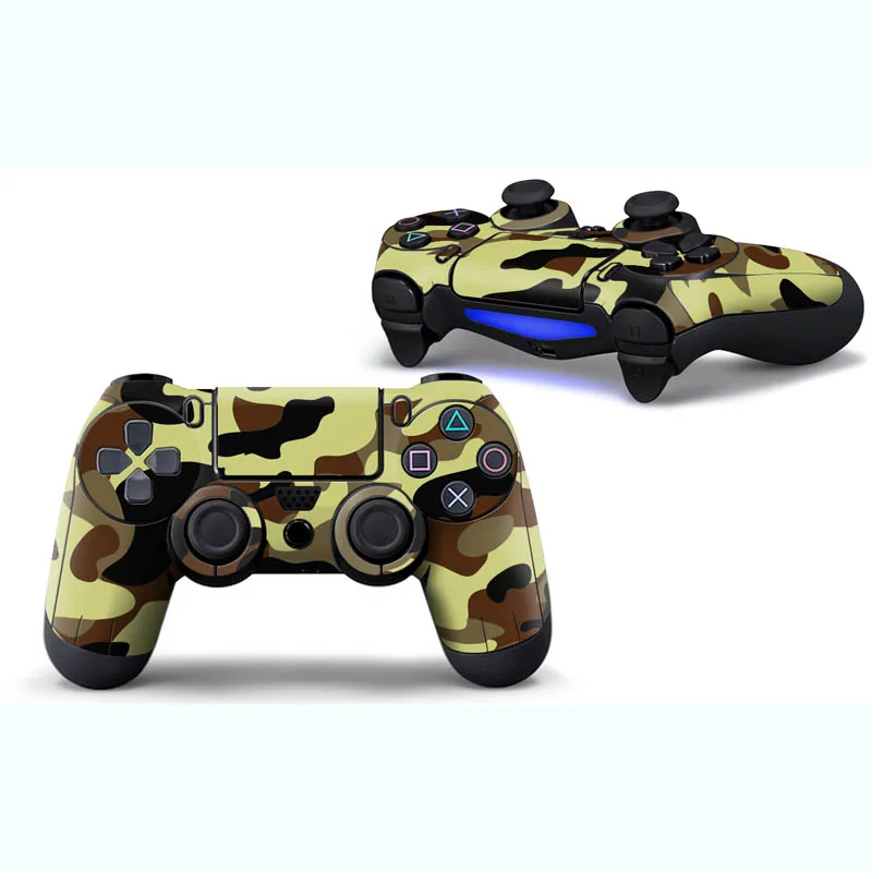 TN-PS4QB-0237 Камуфляжная наклейка s чехол для sony Playstation 4 котроллер наклейка для PS4 контроллер - Цвет: TN-PS4QB-0237
