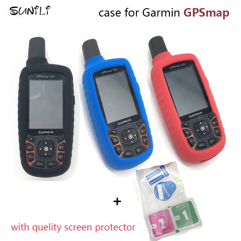 Универсальный Sunili Garmin GPSMAP 62 62S 62SC 64 64S 64SC силиконовый чехол защитный с