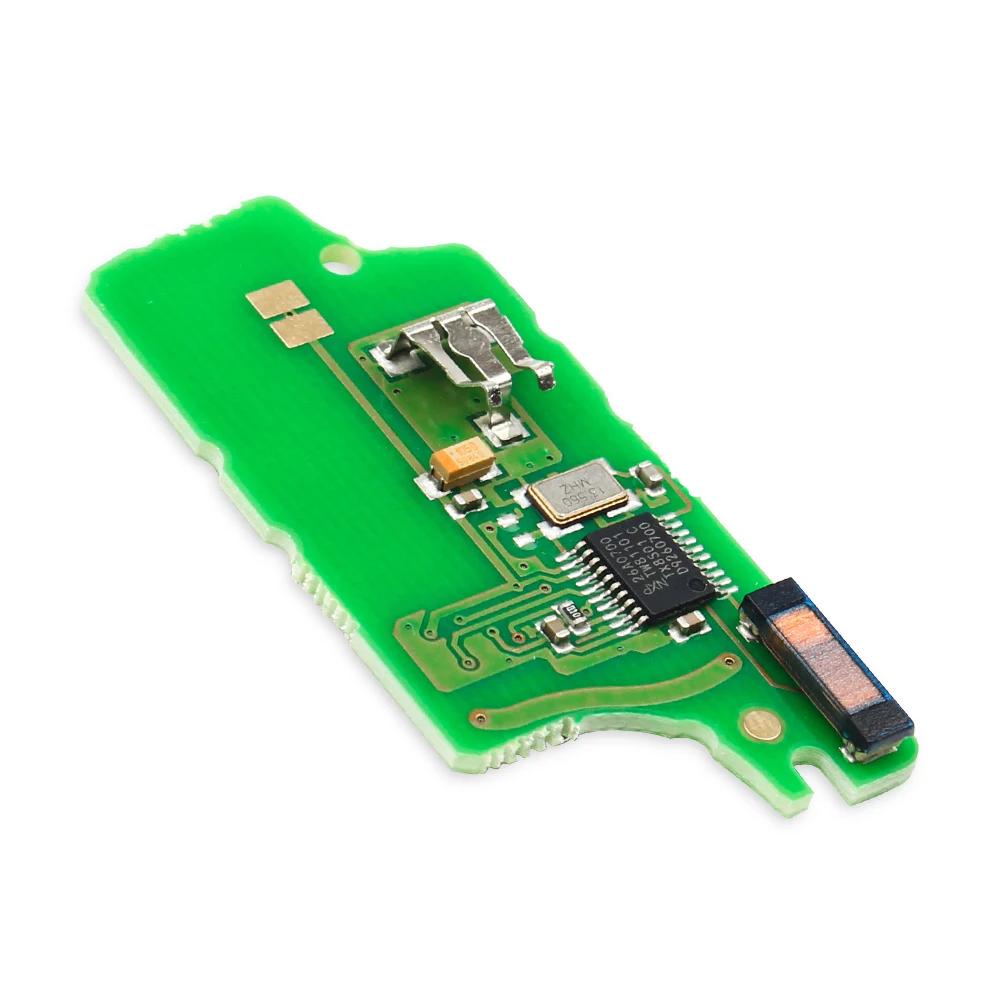 Dandkey для Peugeot 407 307 308 607 Citroen C2 C3 C4 C5 пульт дистанционного управления с откидной