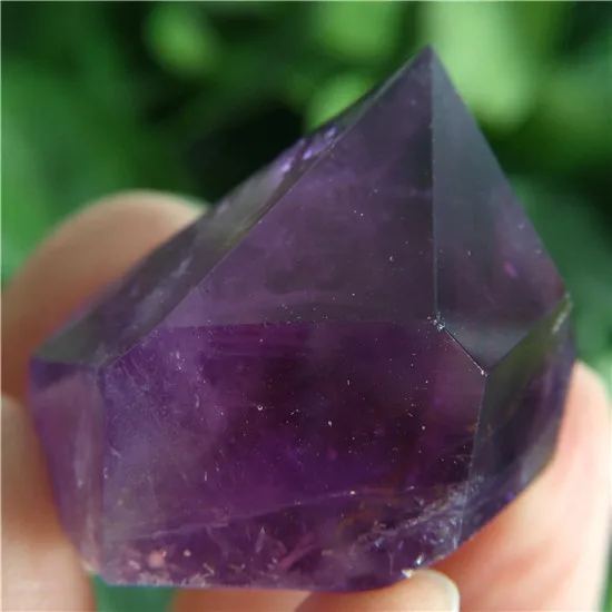 Кристаллы аметиста точечные камни Кристаллы Камень Islande Wicca Piedras минеральное сырье Cuarzo Коронная Чакра Кварц для лечения 40 г
