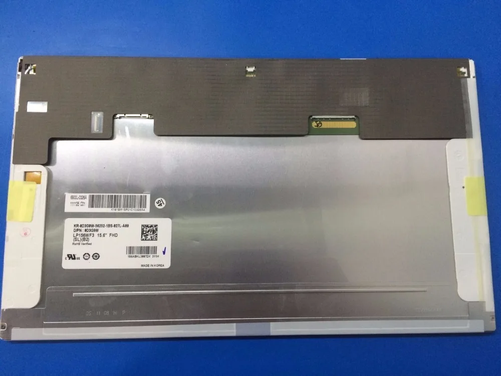 15.6&quot inch LED LCD Screen for Dell Precision M4600 M4700 0D3G9W LP156WF3-SLB2 FHD IPS Panel Replacement 1920*1080 Display | Компьютеры