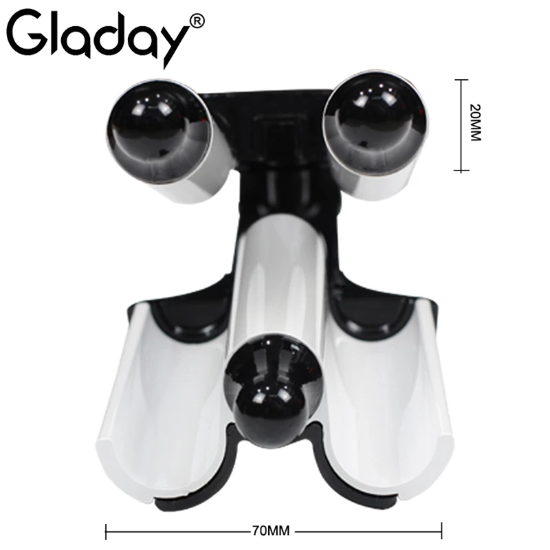 Гладей тройной баррель щипцы для завивки с анти горячей крышкой керамические