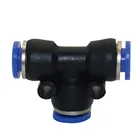 Соединители тройниковые пластиковые, 6 мм, 50 шт.