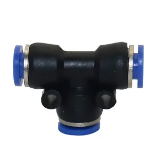 Соединители тройниковые пластиковые, 6 мм, 50 шт.