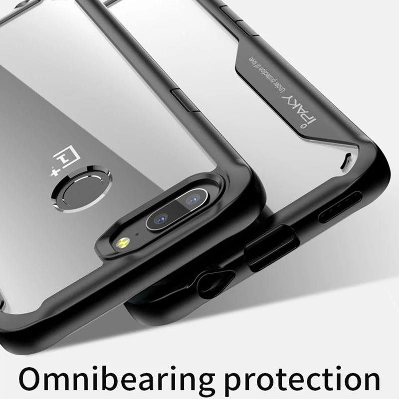 Чехол для Oneplus 5T оригинальный IPAKY one plus силиконовый акриловый Гибридный