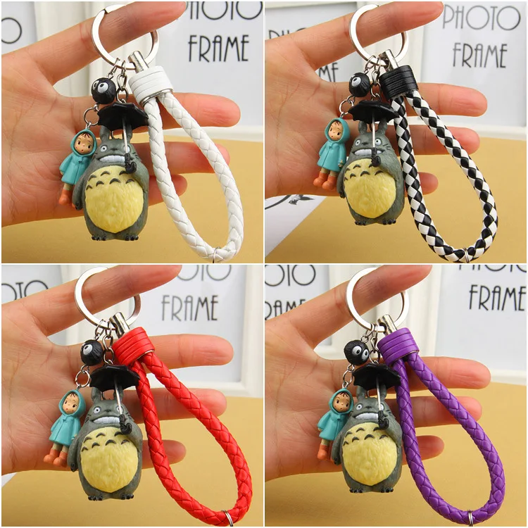 Улыбка Зонт Тоторо Mei кукла простая модель в мультяшном стиле фигурки для веревка