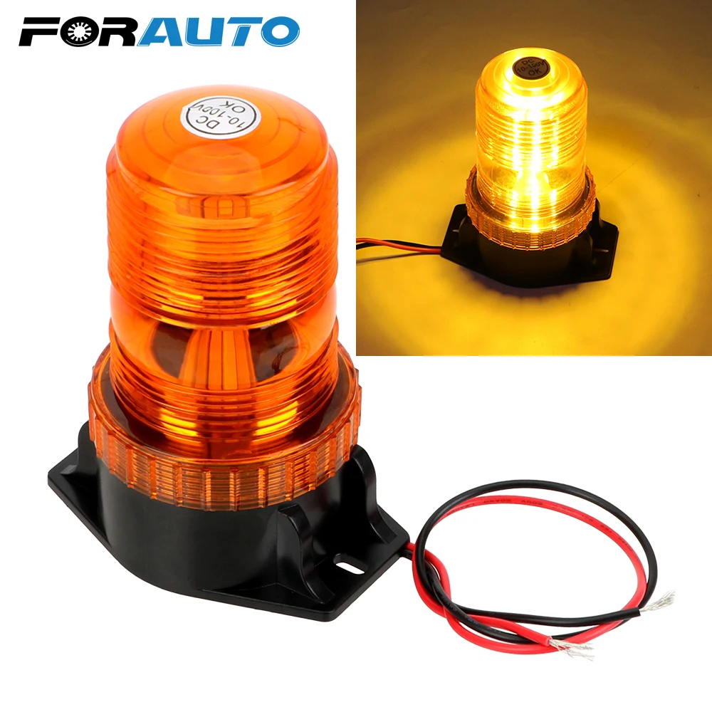 

Car Strobe Emergency Lamp LED Strobe Flashing Light Truck Warning Light Flash Beacon DC 12 V Car-styling Car Accessories