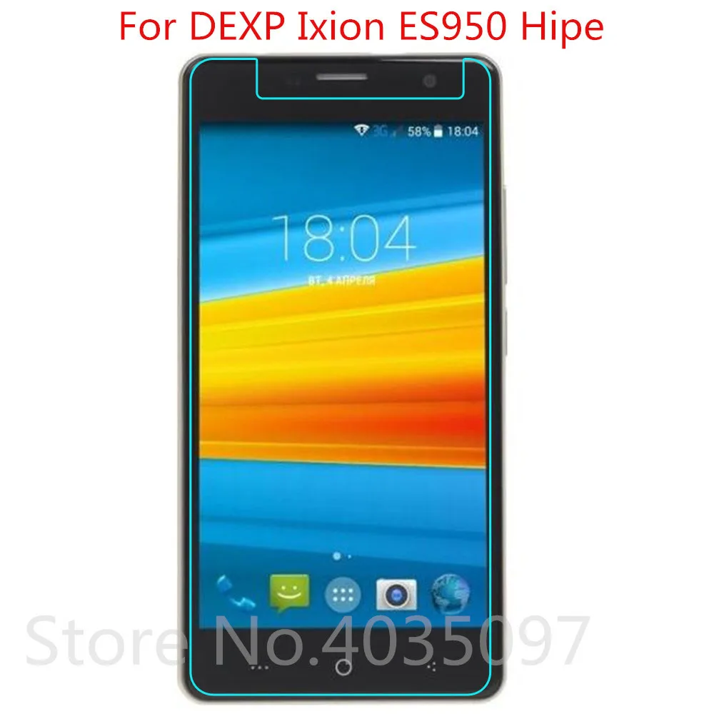 Для DEXP Ixion ES950 Hipe Закаленное стекло Защитная стеклянная пленка Взрывозащищенная
