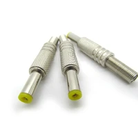 4pcs 5 52 1mm dc power plug welding type dc power connector anti corrosive and durable shell high quality plug adapter
