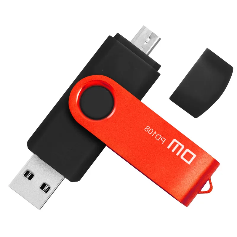 USB флеш накопитель DM PD108 Micro OTG 8 ГБ флешка для Xiaomi Note 5 Redmi Plus 4X карта памяти телефона