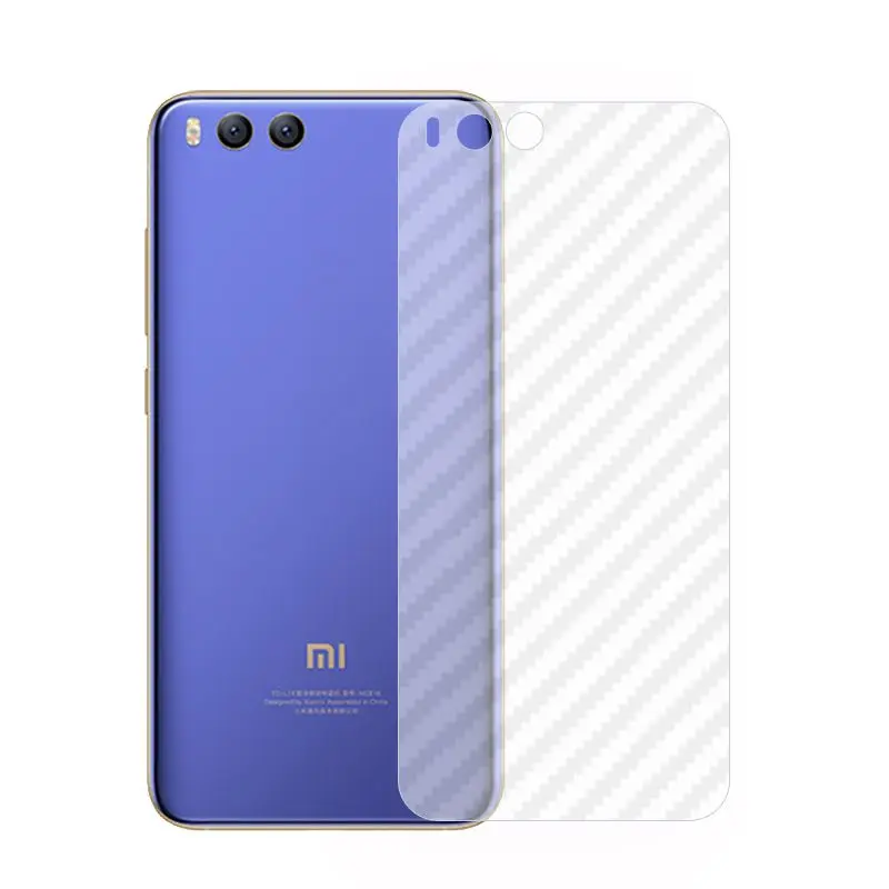 Ascromy 10 шт. 3D стикер из углеродного волокна защита задней крышки от царапин для Xiaomi