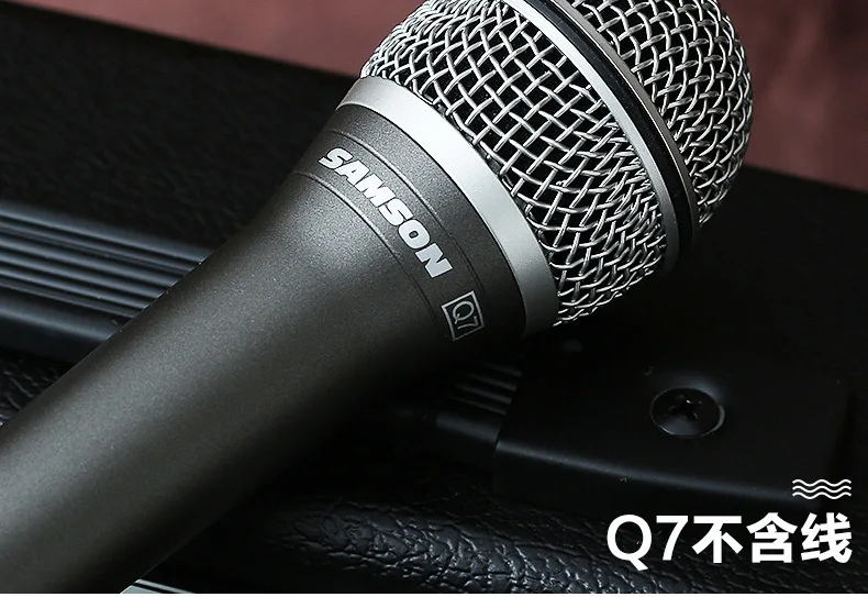 Профессиональный динамический микрофон SAMSON Q8X Q7 Q6 для вокала и инструмента, идеально подходит для живого пения