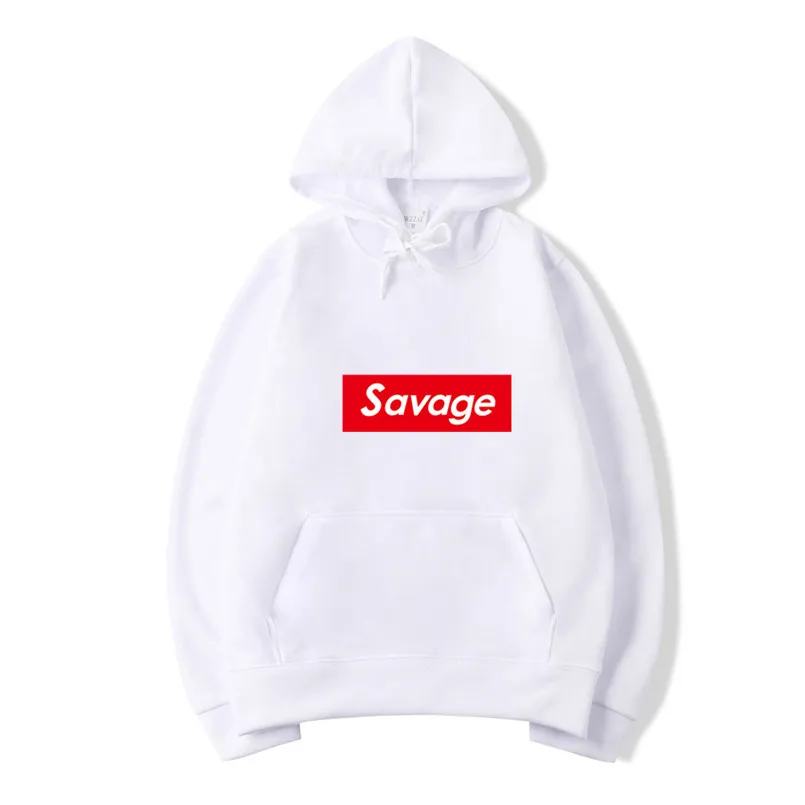 2018 новые мужские толстовки с капюшоном Savage Parody No Heart X Mode Slaughter Gang ATL хлопковые