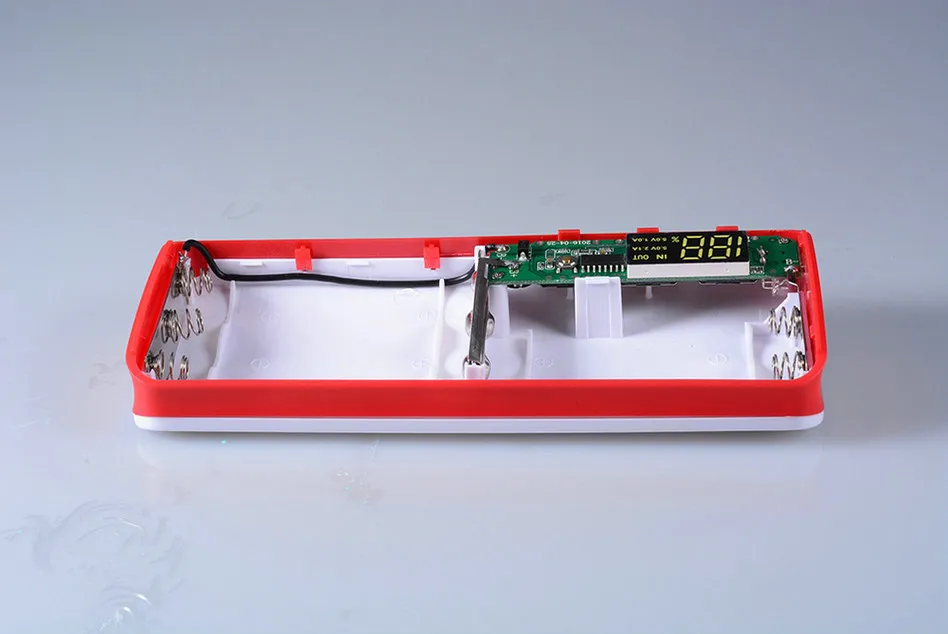 Без батареи 3 порта 5x18650 батарея DIY портативный внешний аккумулятор чехол коробка ЖК-дисплей внешний аккумулятор коробка DIY 18650 Внешний аккумулятор