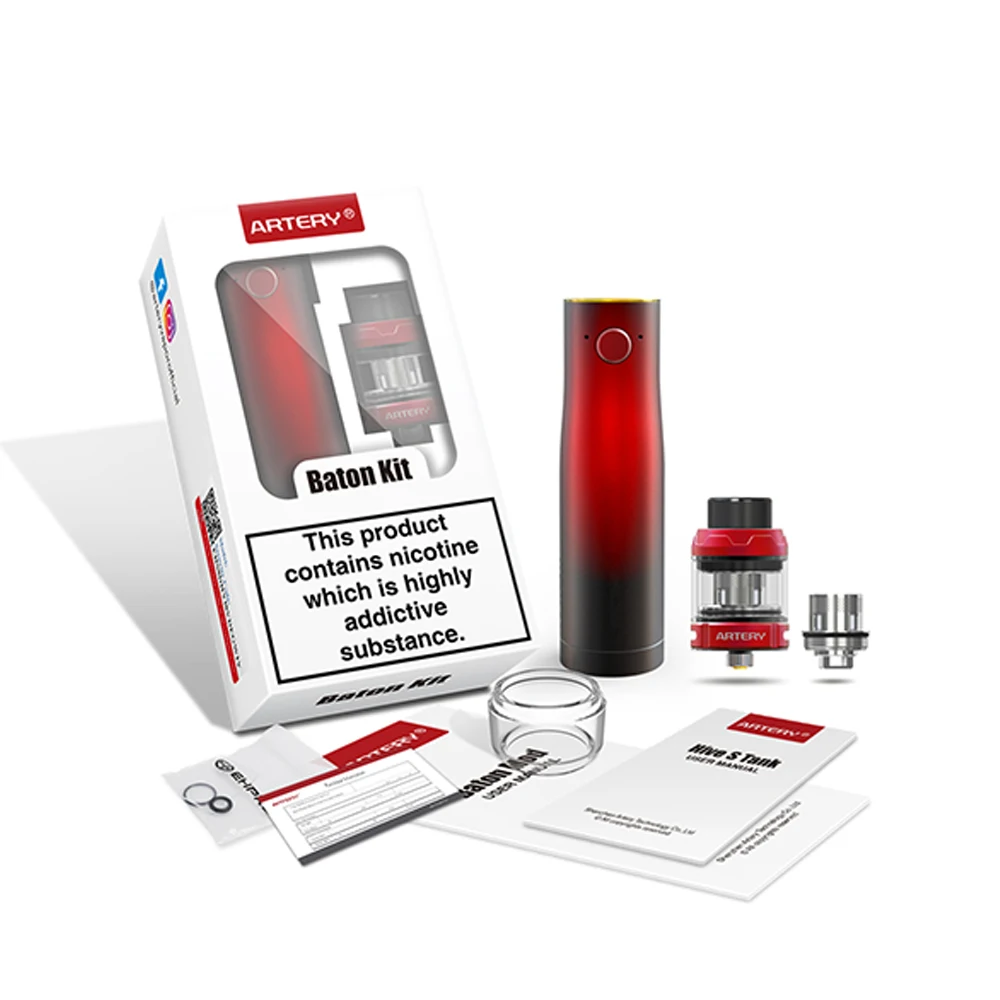 Артерии дубинка Vape электронная сигарета 510 нить 2 мл 3 мл! Бесплатная доставка!